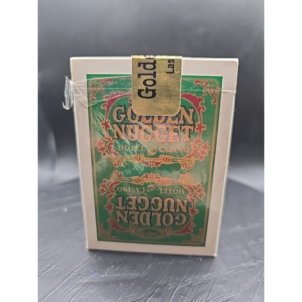 Golden Nugget Las Vegas Hotel Casino Playing Cards Vintage Gambling Hall Poker